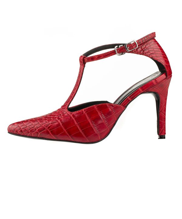 کفش پاشنه بلند زنانه مارال چرم Maral Leather مدل ناتالی 516 - تصویر 2