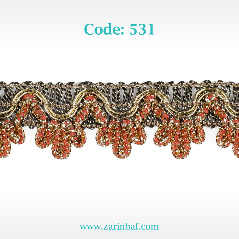 نوار یراق فانتزی باریک کد 531 - Image 2